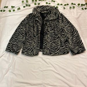 Animal print jacket